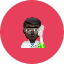 👨🏿‍🔬 emoji